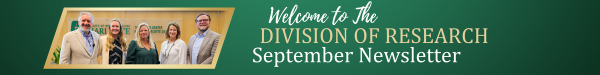 Division of Research September newsletter banner